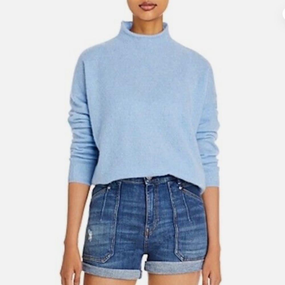 Aqua Cashmere Sweater